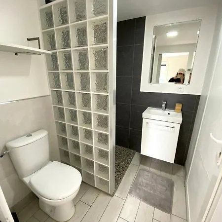 Studio, Terrasse, Acces Piscine, 25 Min D'arcachon Privat bolig *