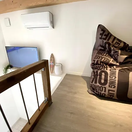 Privat bolig Studio, Terrasse, Acces Piscine, 25 Min D'arcachon *
